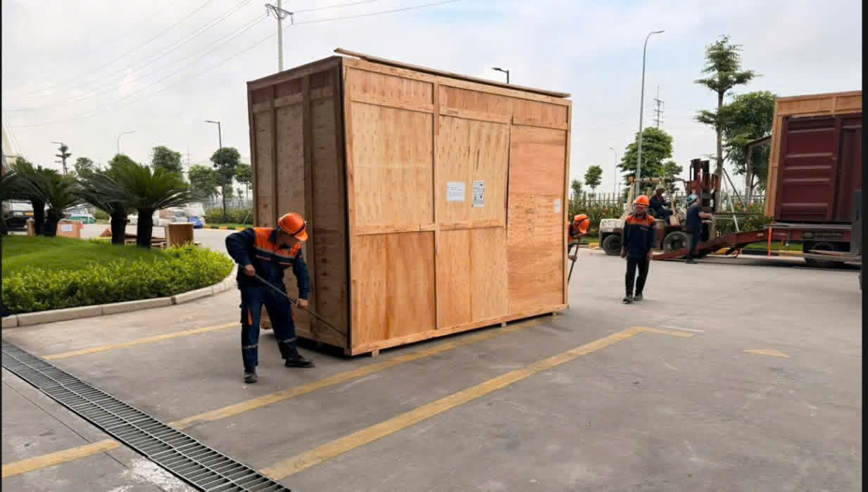 Đội xe nâng đa chủng loại Gia Huy